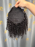 Virgin Vietnamese Kinky Curly Ponytail
