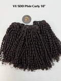 Virgin Vietnamese Super Double Drawn Pixie Curly Bundle Weft