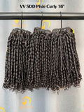 Virgin Vietnamese Super Double Drawn Pixie Curly Bundle Weft