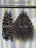 Virgin Cambodia Burmese Curly Bundle Weft - #1B