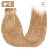 Seamless Clip In 18# Dirty Brown