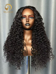 Virgin Burmese Half Wig #1B