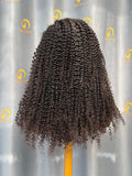 RC Kinky Curly Wig 3 Bundles Made  #1B