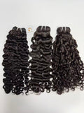 VB DD Loose Burmese Curly Bundle Weft -#1B