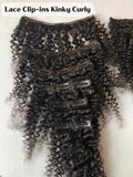 Lace Clip-In Hair Extensions 100G  - Virgin Vietnamese #1B