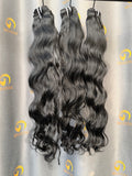 Virgin Cambodia Jet Black India Wave Bundles