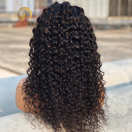 Italian Curly Wig 180% Density